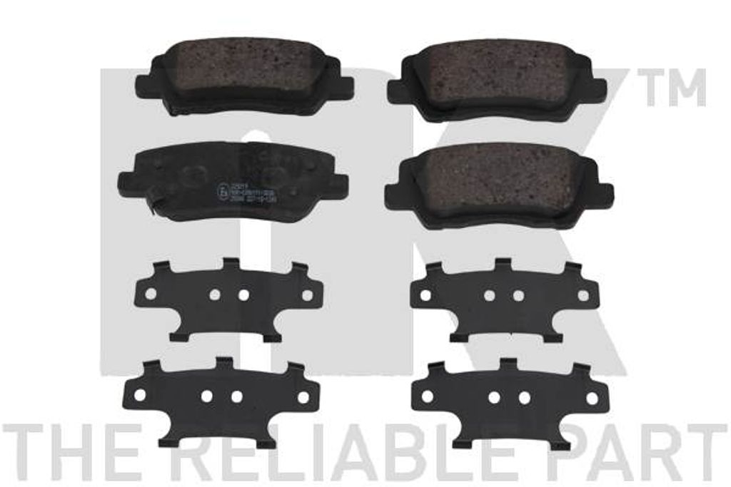 NK Bremsbeläge hinten für Cadillac Ats