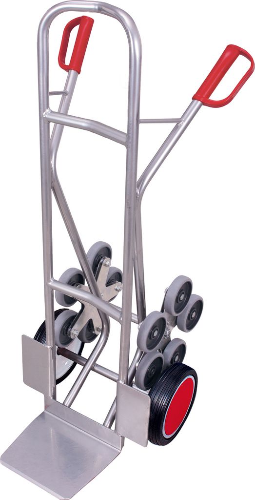 VARIOfit Aluminium Treppenkarre gebogene Querstreben 200kg Produktbild 