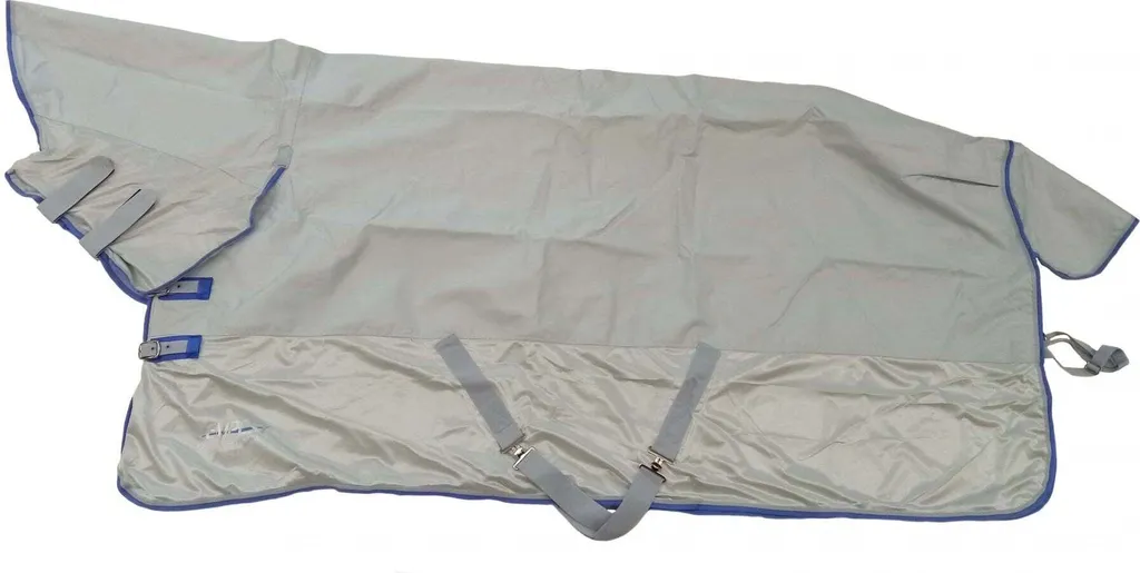 Tempest Original Tappeto per Cavalli ER931 Grigio 160cm Protezione Mosche