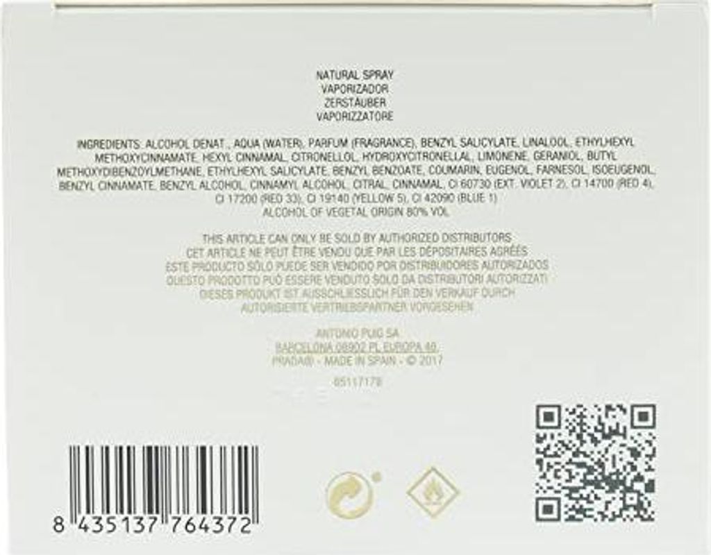 Prada Intense Ep 35 Vp Immagine del prodotto 