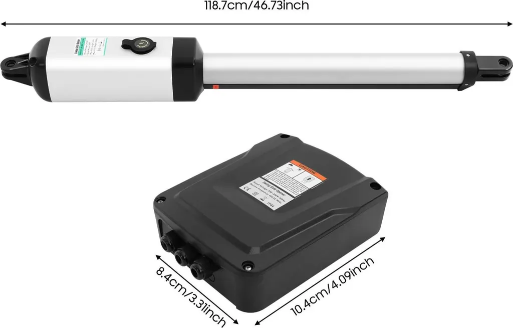 Motorisation pour petit portail et portillon - Kit 50W 24V Complet - 8