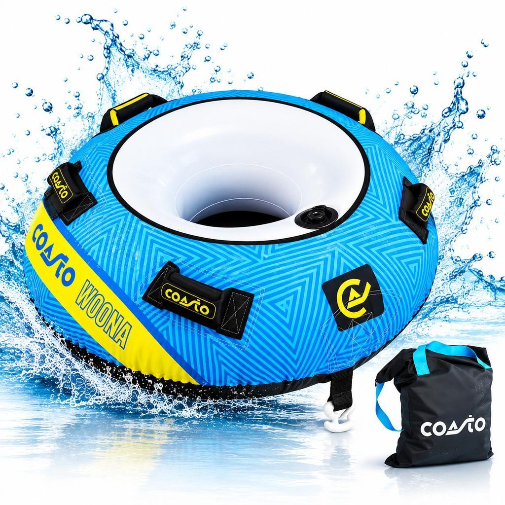 COASTO WOONA 1 Personen Schleppring 137 cm Wasser Tube Produktbild 