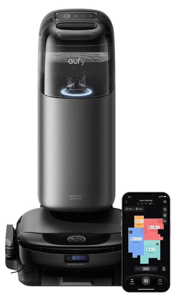 Eufy S1 Pro, Prachový sáček, Černá, Čtverec, Prachový Obrázek produktu 