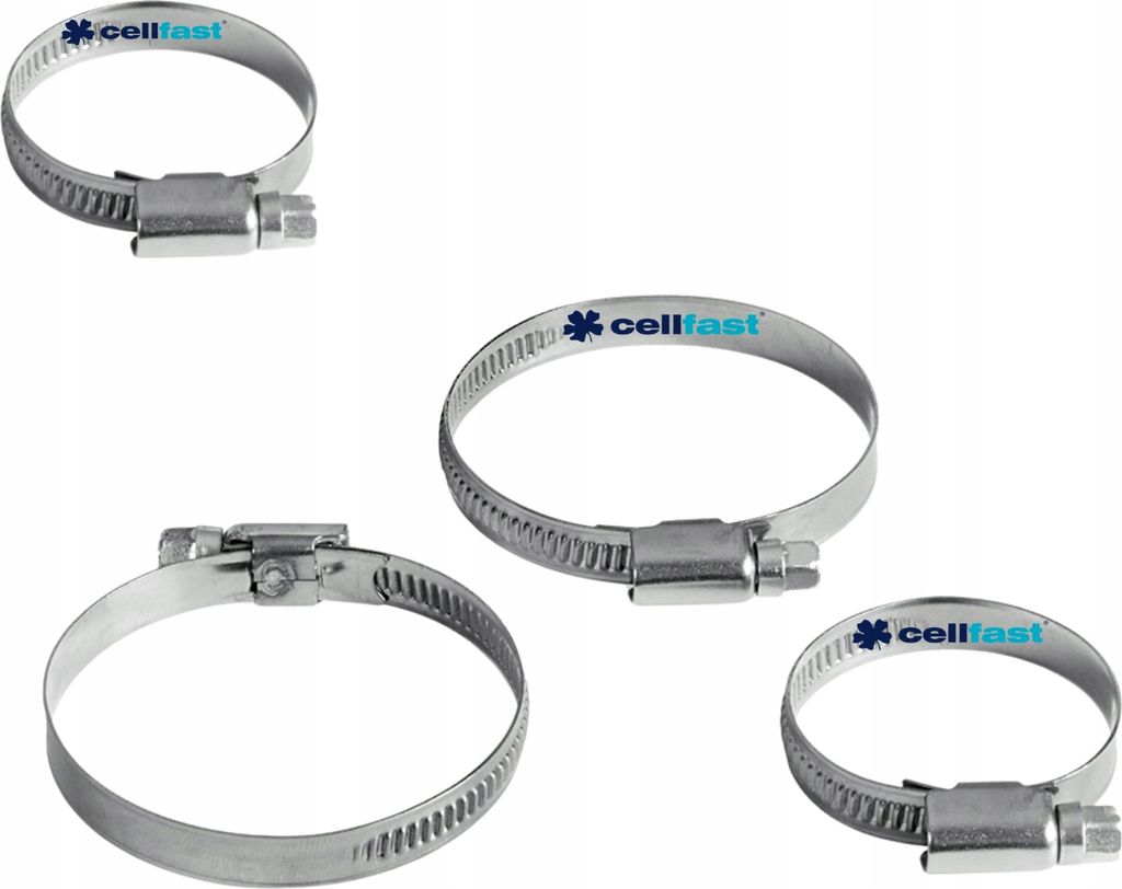 CellFast Schlauchschelle 16-25mm Edelstahl Schneckenantrieb Produktbild 