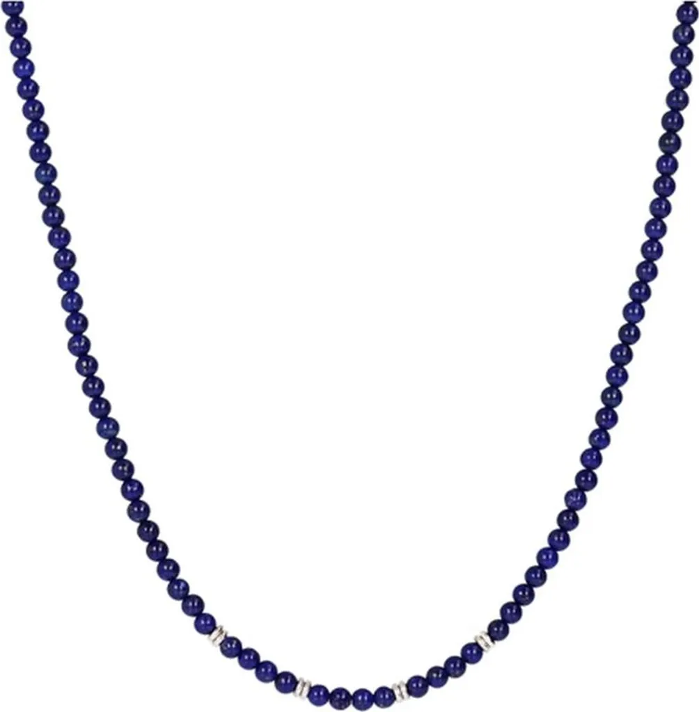 Bijou de Soirée Collier Albert M. WSOX00209.LPS Argent et Pierre Rose