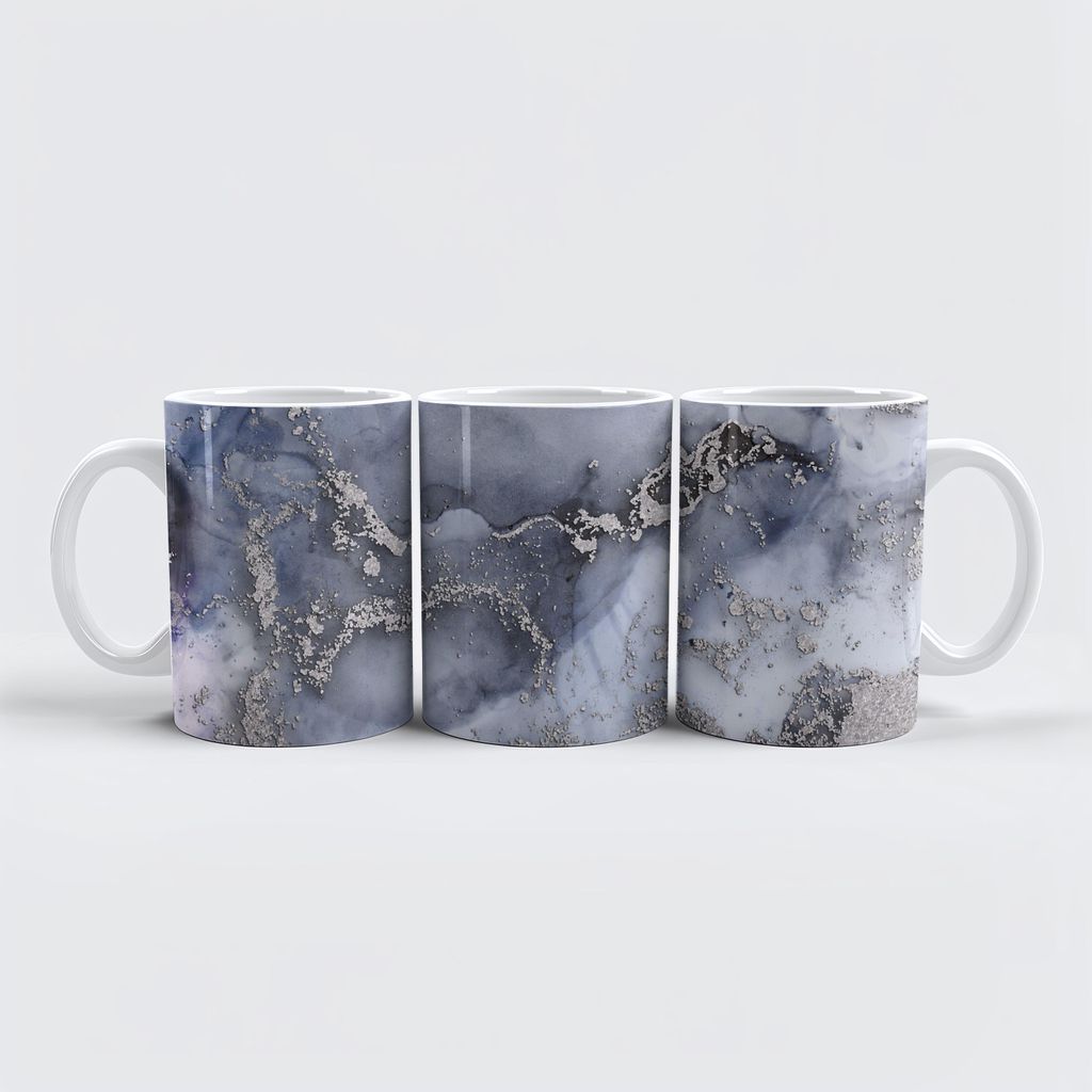 raxxa Premium-Tasse "Liquid Silver Marble"