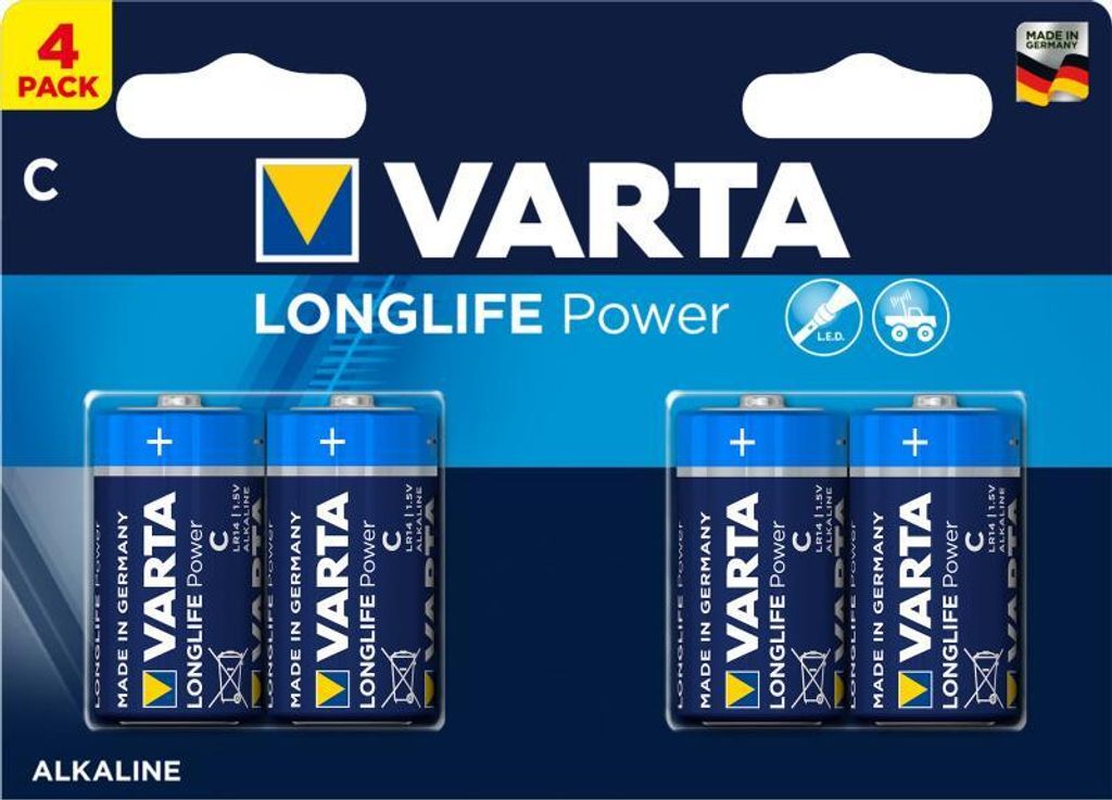 Varta High Energy Baby C, 4er-Pack Immagine del prodotto 