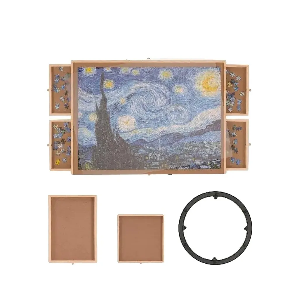 Organisateur de Puzzle avec Tiroirs pour Ranger et Trier sans Effort