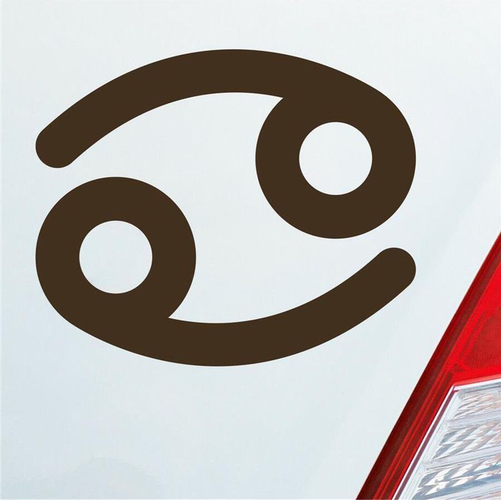 Auto Aufkleber Cancer Krebs Sternzeichen Sterne Horoskop Produktbild 