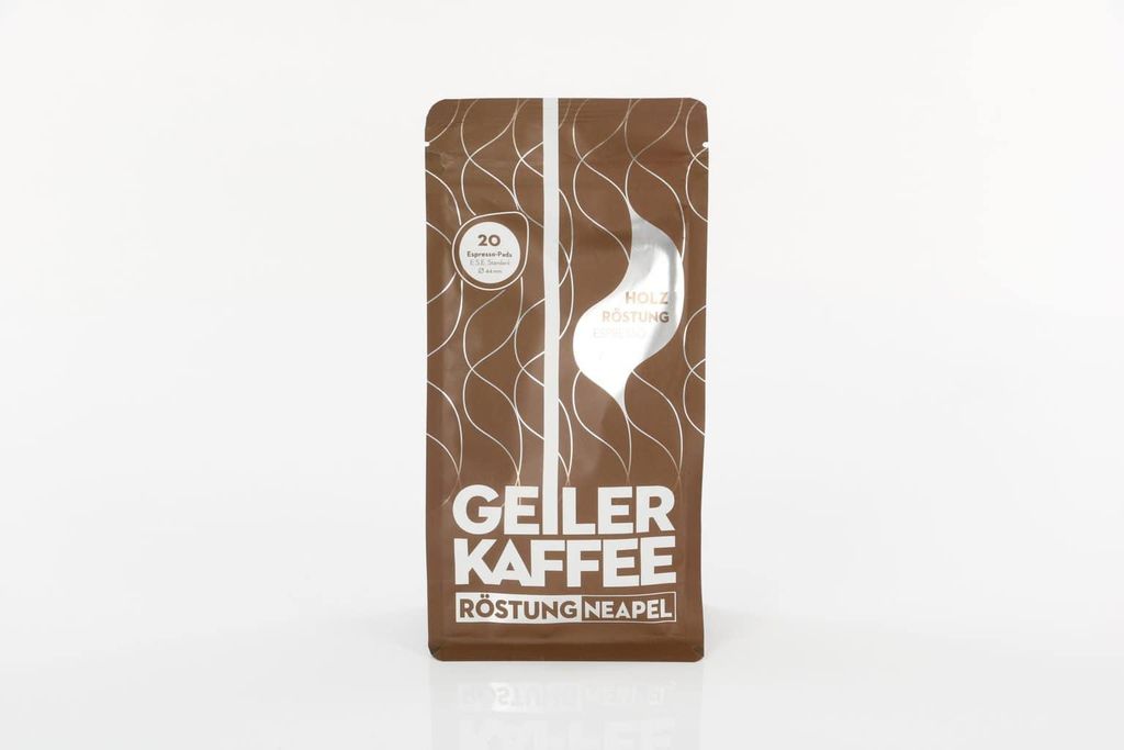GEILER Kaffee Neapel ESE Pads Holzröstung