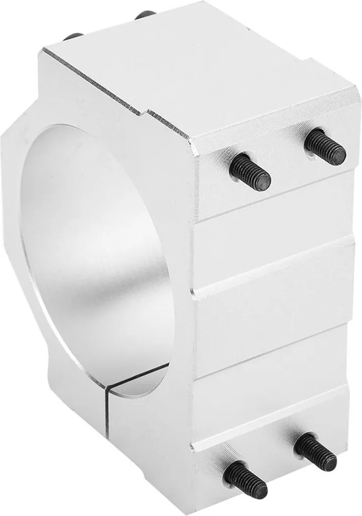 Support de base 80 mm robuste pour broche CNC avec serrage de précision - 4