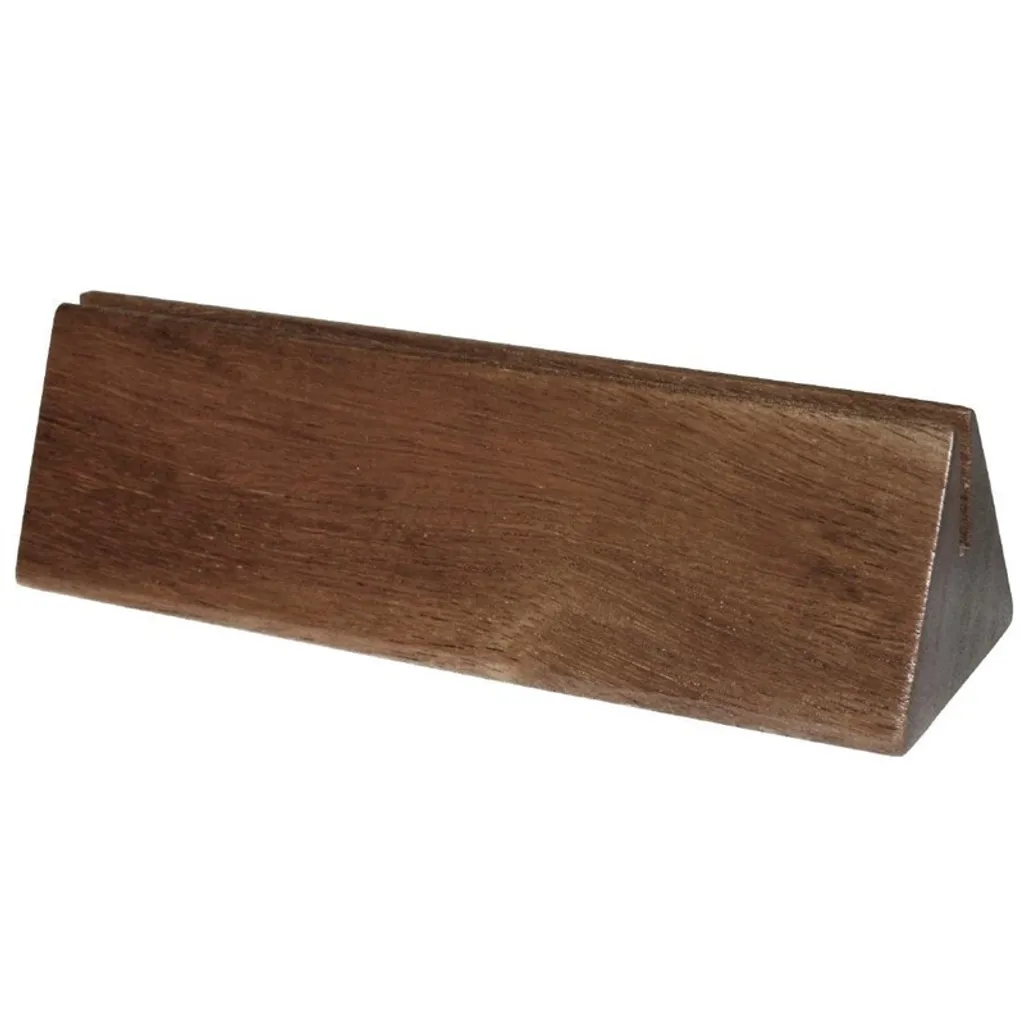 Portamenù Olympia in Legno di Acacia (10 pz) - Design Naturale per Tavola
