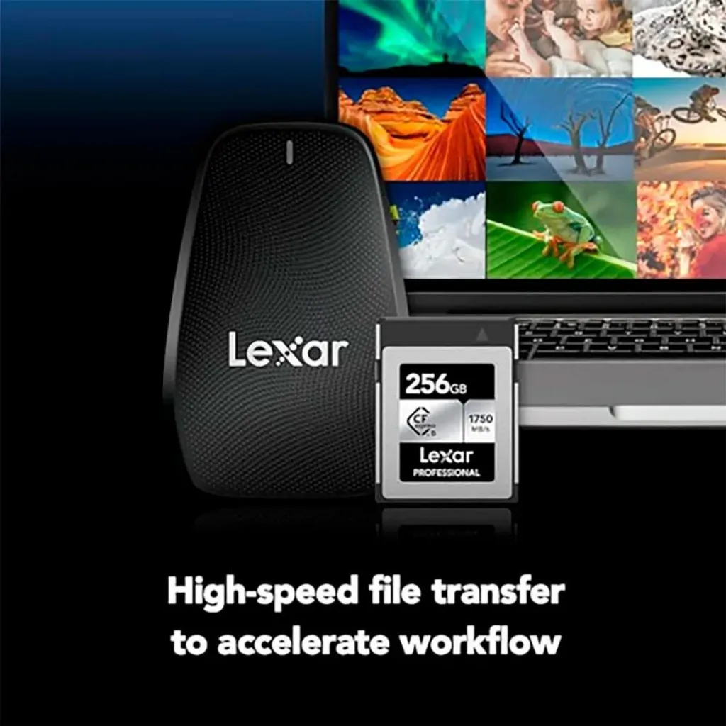 Lexar Pro CFexpress 256 Go Type B Silver Series 1750 Mo/s Lecture - 3