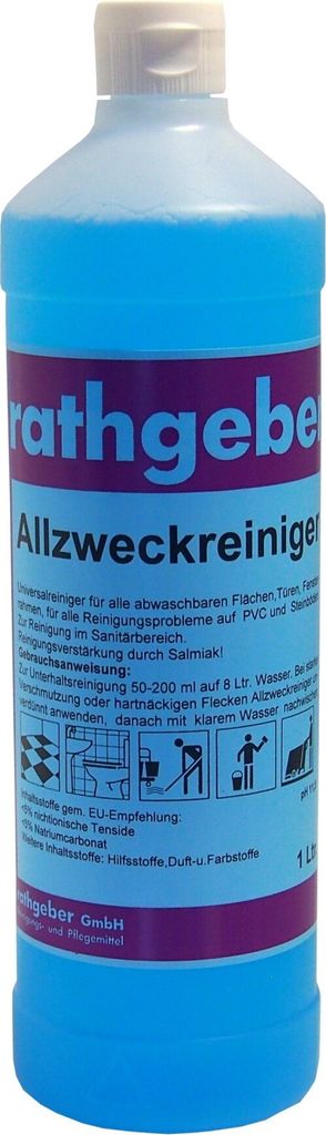 Allzweckreiniger 'blau' 1,0 l PET-Flasche