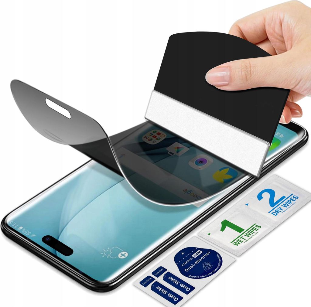 FOLIA PRYWATYZUJĄCA do iPhone 17 Pro OCHRONNA PRIVACY ANTI SPY