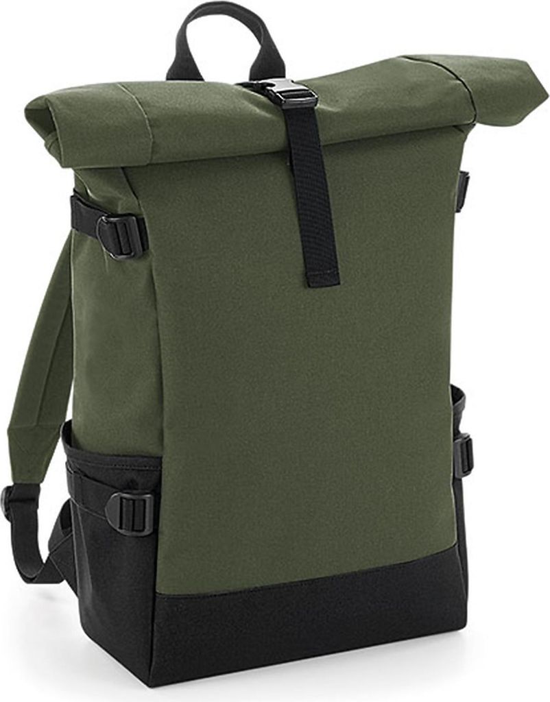 BagBase BG858 | Rucksack Block Roll-Top, 28 x 48 x 15 cm - Produktbild 
