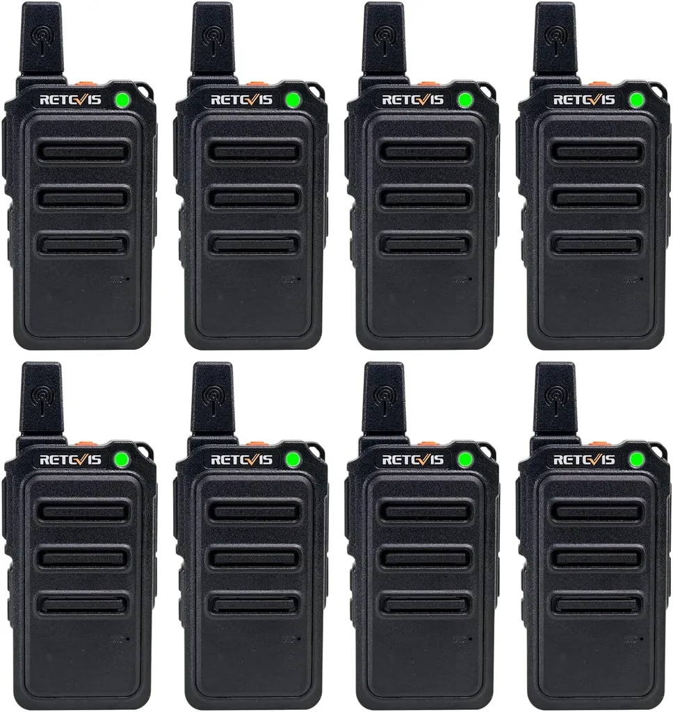 Recensione Retevis RT619: Le Migliori Radio Mini PMR446 8 Pezzi
