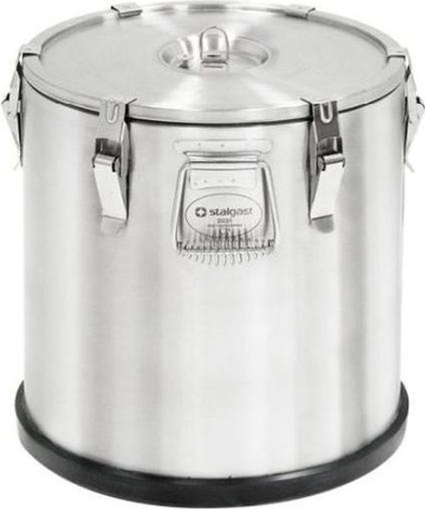 Thermobehälter aus rostfreiem Edelstahl, 25 Liter