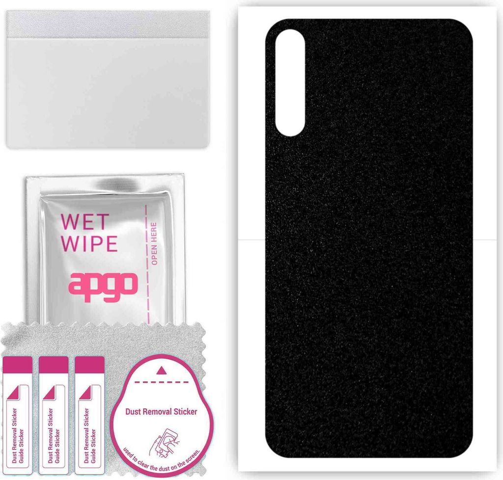 apgo Rückseite Schutzfolie, Skin, kompatibel mit Tecno Camon 15 Air, Hinten Displayschutzfolie aus Vinylfolie, kratzfest, einfache Montage - Matts...