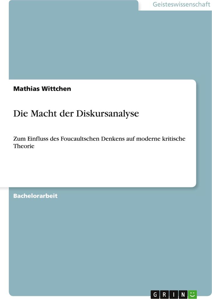 Die Macht der Diskursanalyse
