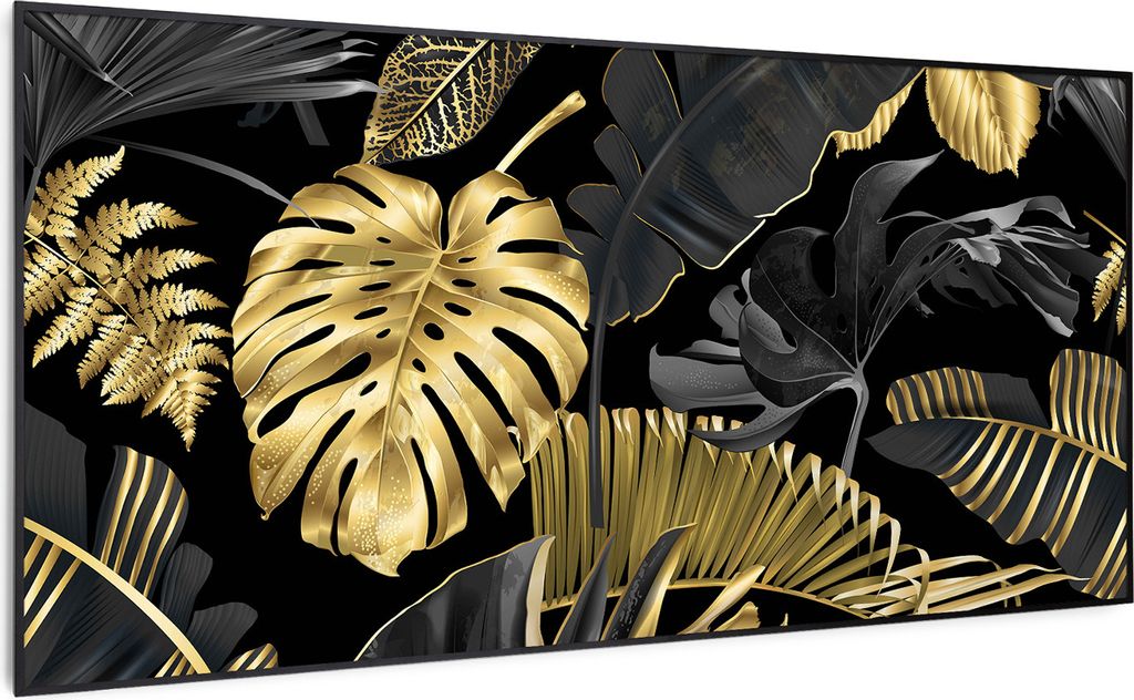 Klarstein Infrarotheizung mit Thermostat, 700W Elektroheizung, Smart Home Bild-Infrarotheizung zur Wandmontage, IR mit IoT/WiFi App-Control, Feucht...