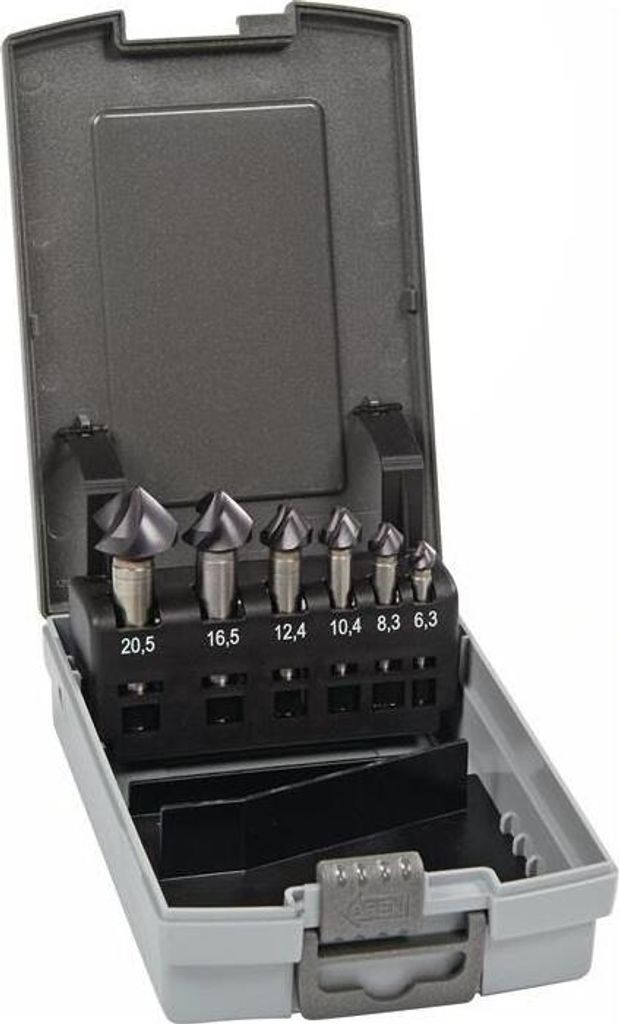 Tecwerk Kegelsenkersatz DIN 335 C 90 ° HSS-Co TiAlN - 1 Stk.