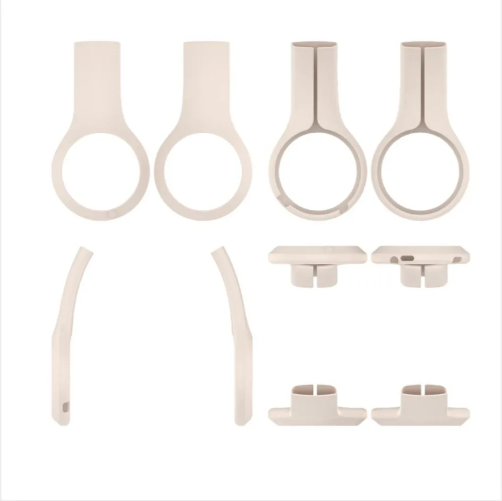 Custodia Silicone Beats Solo 4 Beige (Set 2) - Protezione Soft-Touch