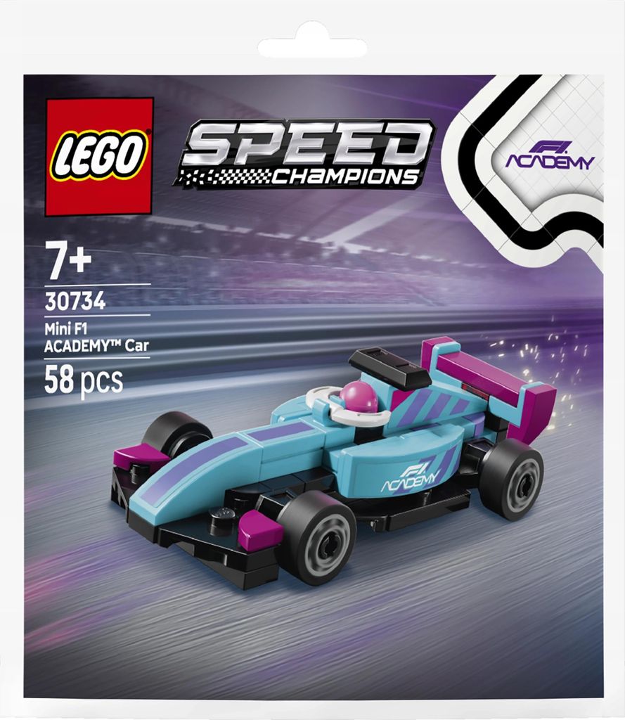 LEGO® Speed Champions 30734 Formule 1 Academy Mini-auto Productafbeelding 