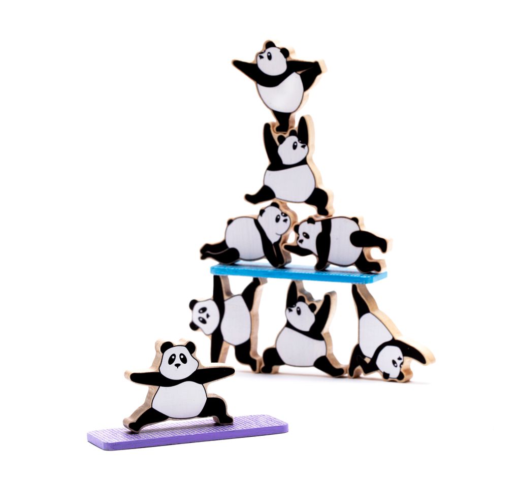 PELEG DESIGN Zen Panda Balancing Game - Un gioco di Immagine del prodotto 
