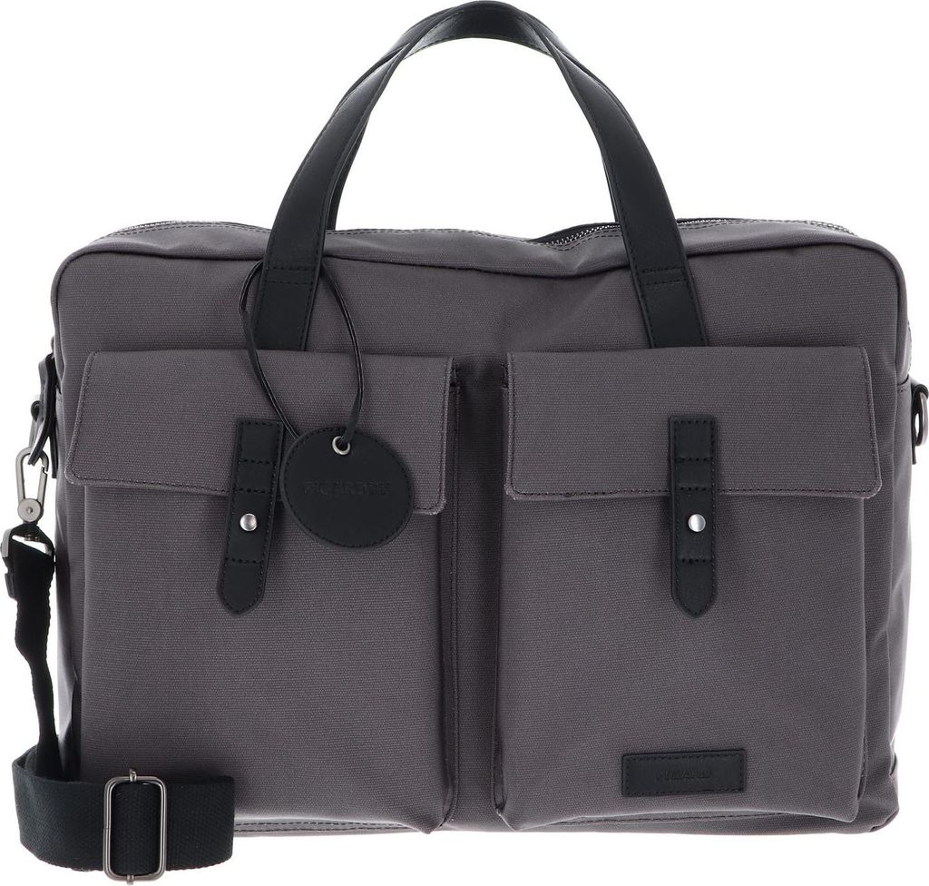PICARD Aktentasche Laptoptasche mit Laptopfach Calahari Business Bag Charcoal dunkelgrau