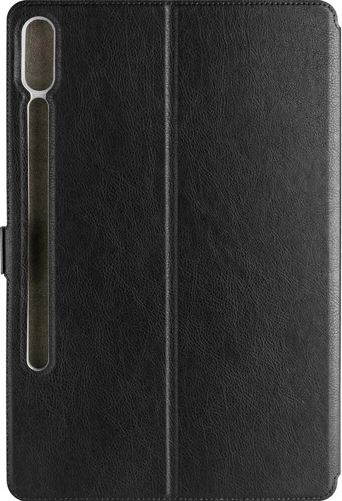 Housse Fixed Topic Tab pour Galaxy Tab S9+ Noir avec Support Vidéo