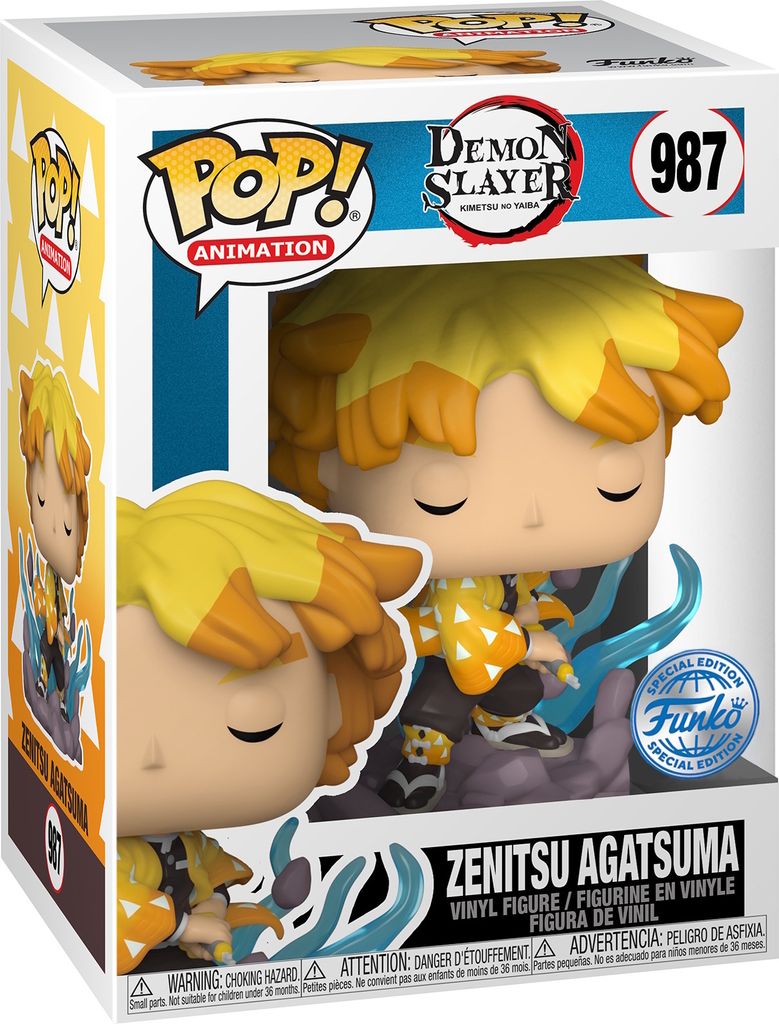 Demon Slayer - Zenitzu Agatsuma 987 Special Edition Funko Pop! Vinyl Figur