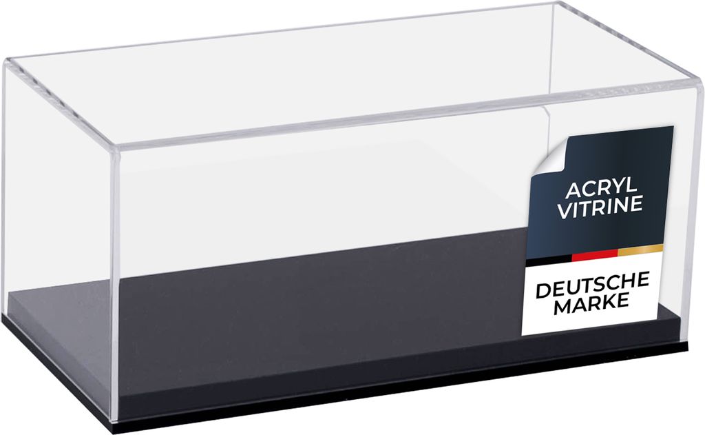 HMF 46801 Acryl Vitrine für Modellautos, Figuren, 24 x 12 x Produktbild 