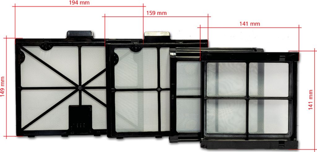 Kit 4 Filtres Fin 50 Microns Pour Robot électrique E10, E20 Et E25 - Foto 2