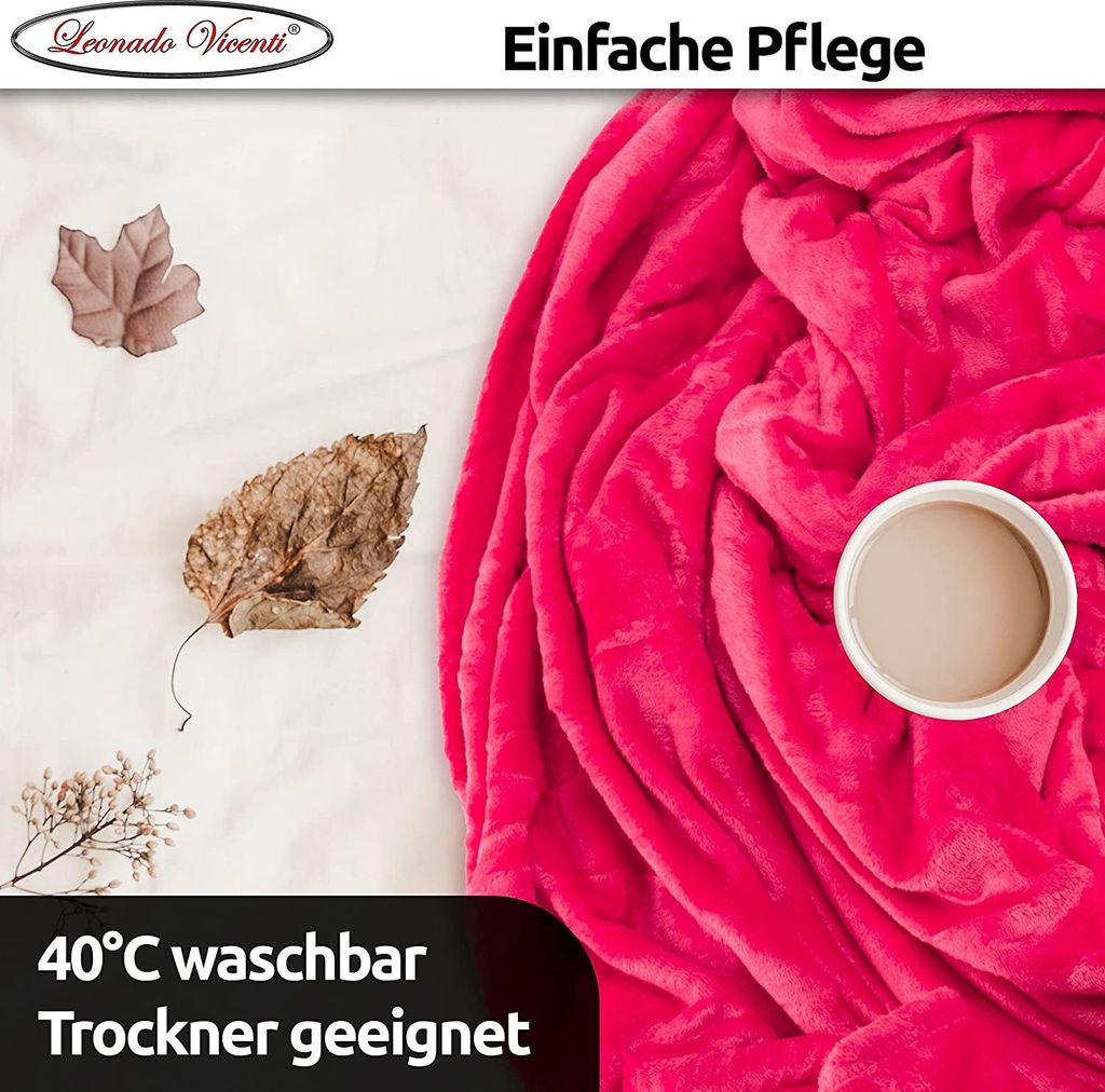 3D Wolf Kuscheldecke 150x200cm - Extra Weich & Warm, Microfaser Sherpa Winterdecke Für Sofa & Bett