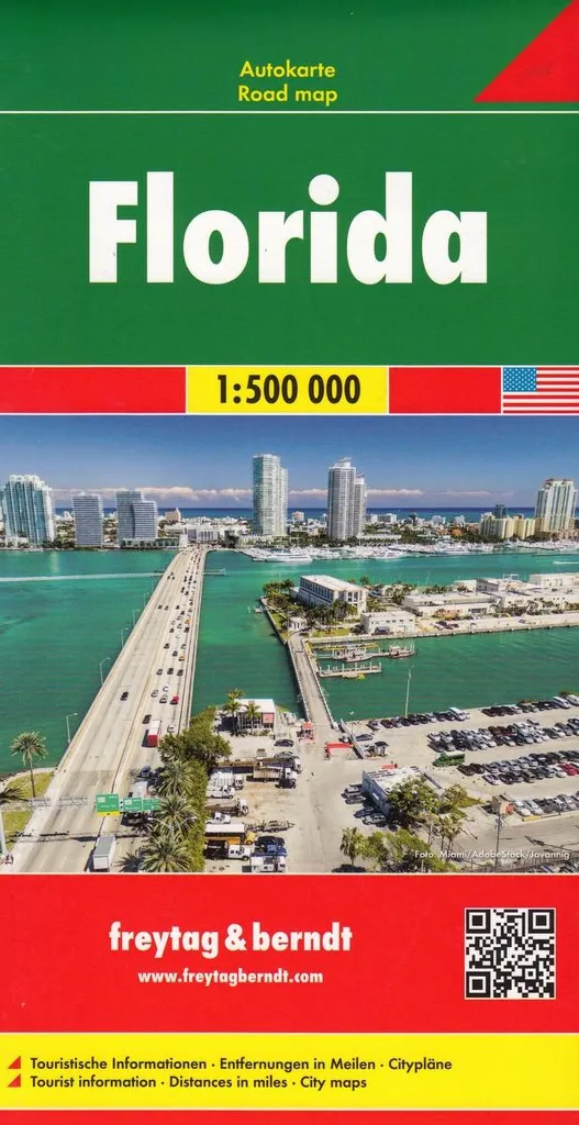Carte Florida AK 203 Automapa 1:500 000 pour éviter les pannes de GPS