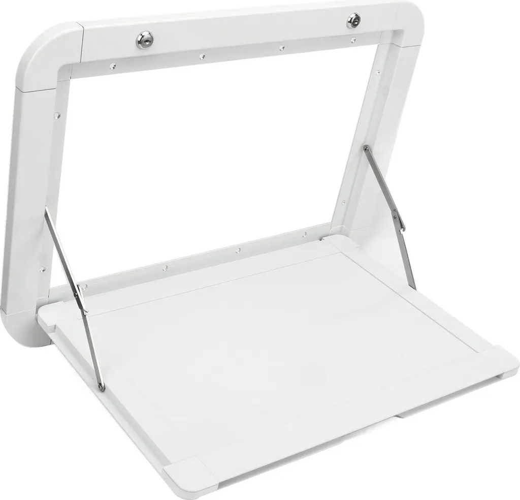 Table murale aluminium pour MPV : fini le manque de place en pique-nique