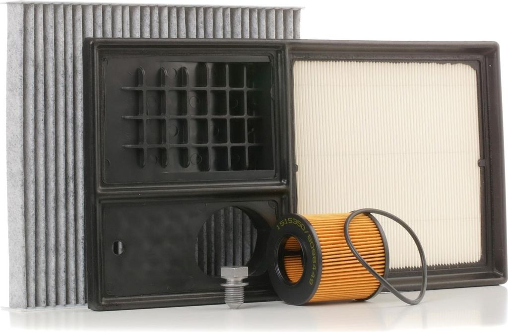 RIDEX Filterset Inspektionspaket Filtersatz für VW GOLF VI (5K1) POLO (9N) Polo Schrägheck (6R1, 6C1) TIGUAN (AD1) Polo Limousine (9N4) für SKODA