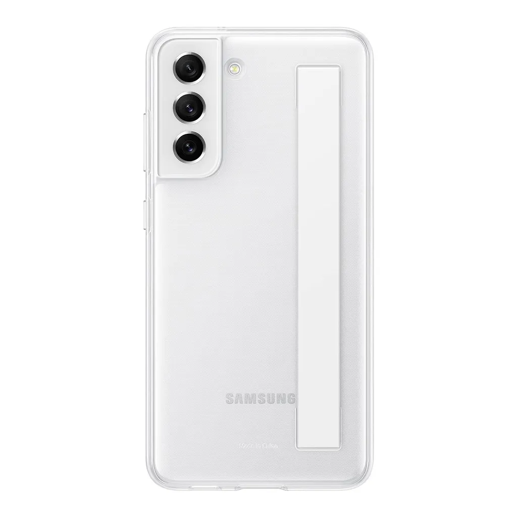 Slim Strap Cover Samsung S21 FE 5G Bianca - Stile e Sicurezza EF-XG990CWEGWW - 1