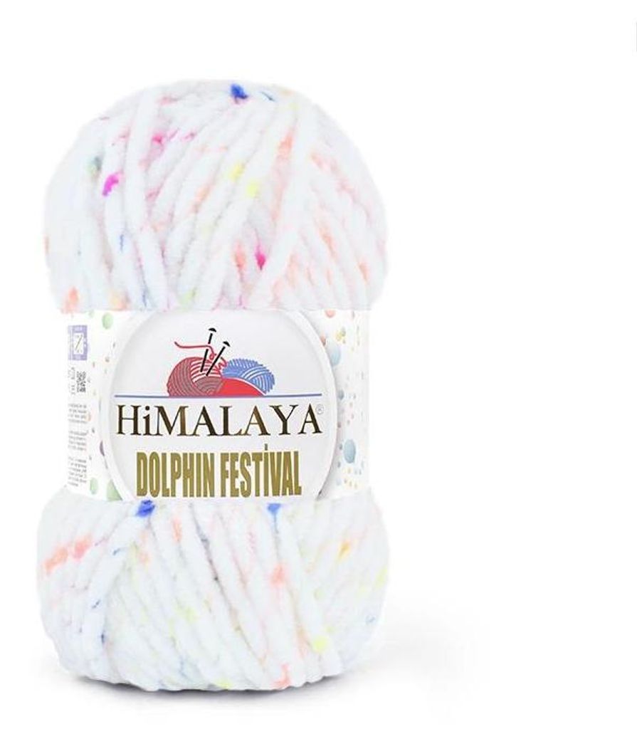 Wolle Himalaya Dolphin Festival 101, kolor biały - do Zdjęcie produktu 