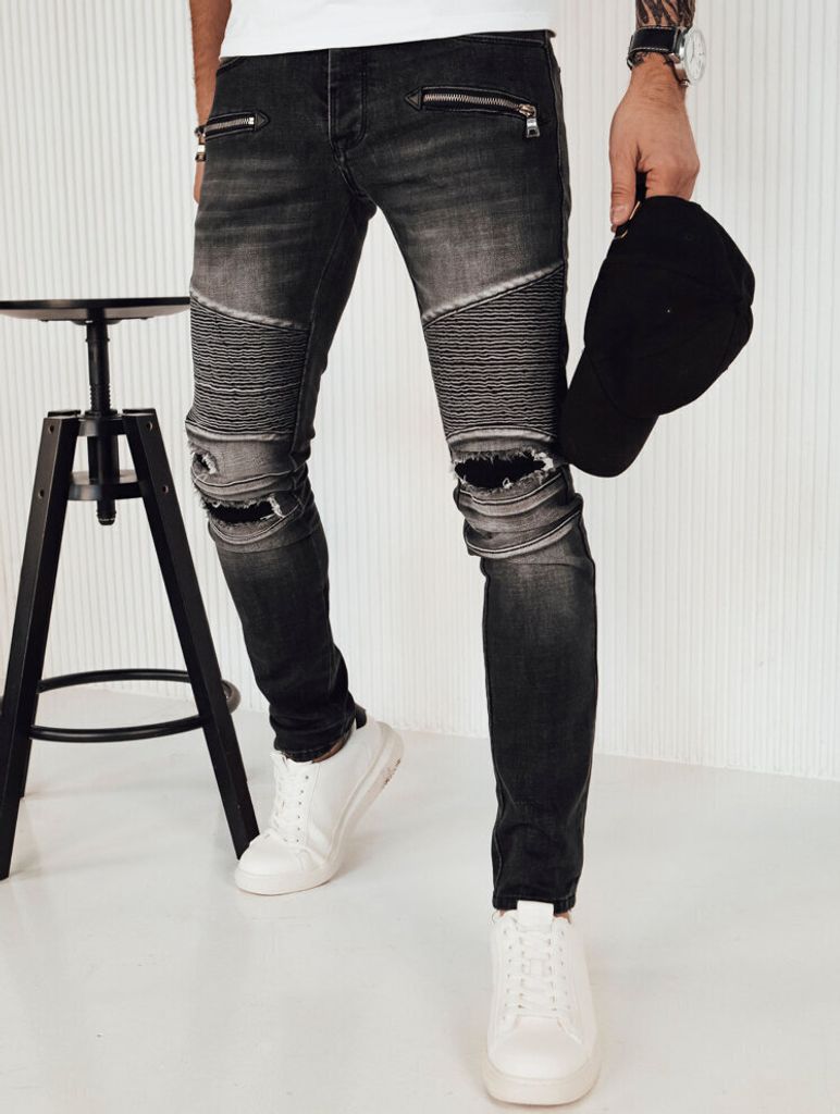 Dstreet Denim-Hosen für Männer Jemnýre dunkelgrau 33