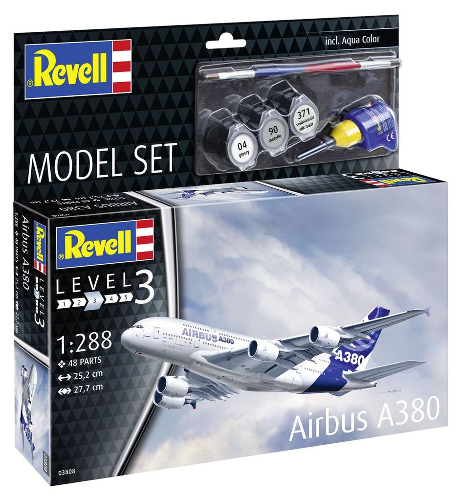 Model Set Airbus A380 Produktbild 