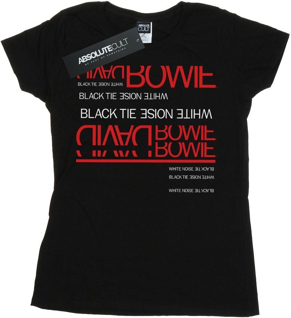 David Bowie - T-Shirt für Damen BI16782 (M) (Schwarz)