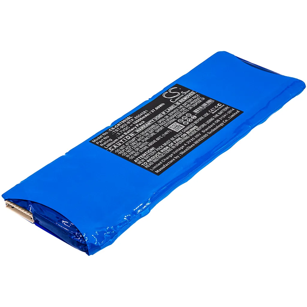 Batterie Li-ion pour Crestron TST-902 Haute Capacité remplace 6504581