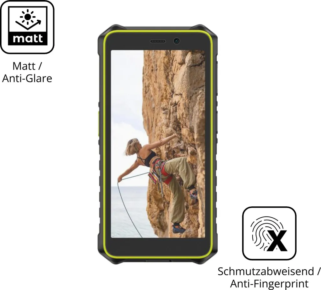2x Pellicola per Ulefone Mix Protettiva Protezione Schermo Antiriflesso
