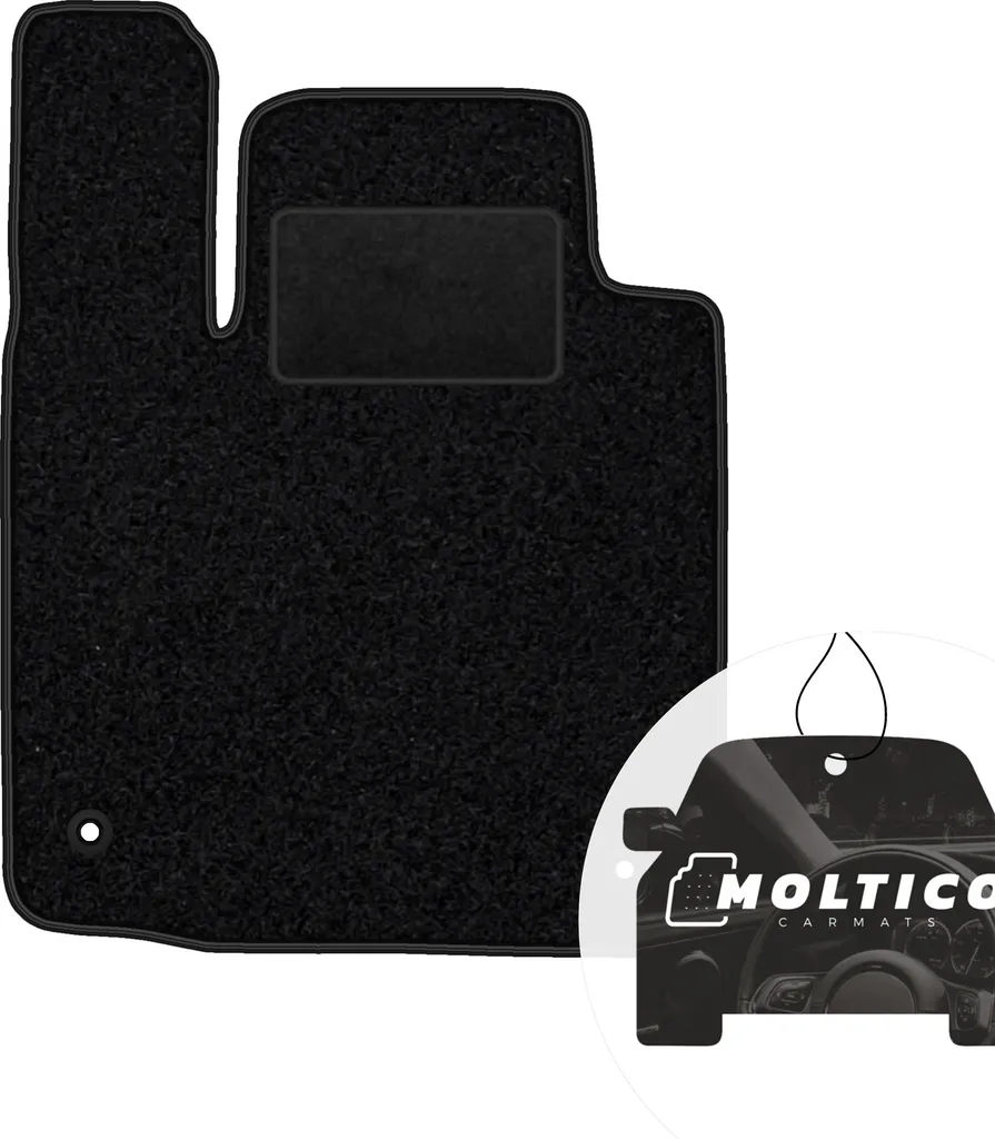 Tappetini BASIC in velluto nero per: Renault Espace V monovolume (2015
