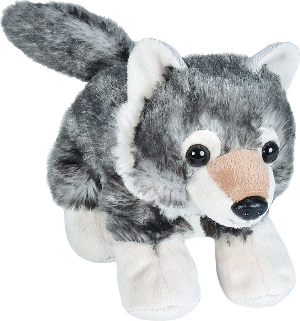 Wild Republic - Peluche - Hug`Ems - Lupo Immagine del prodotto 