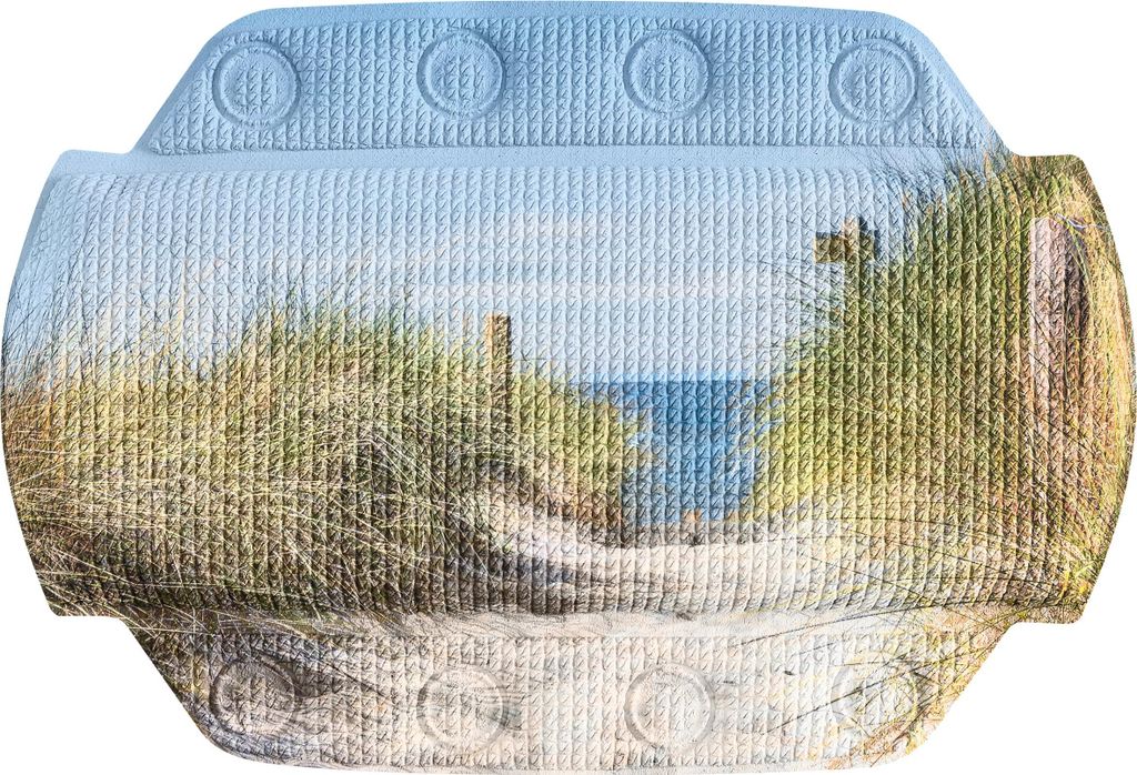 Kleine Wolke Nackenpolster BORKUM Multicolor 32 x 22 cm