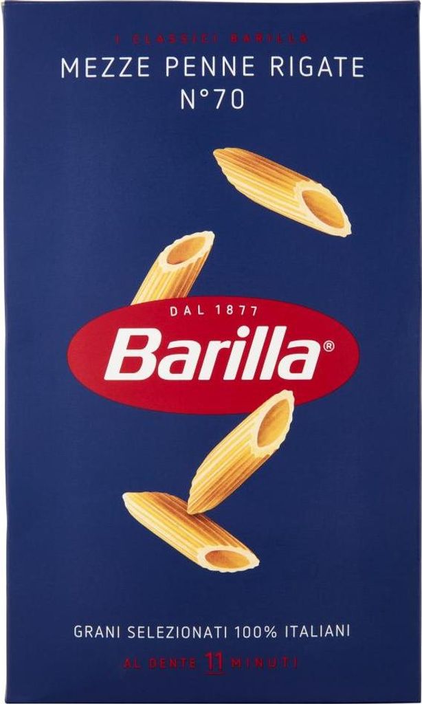 Mezze Penne Rigate makaron n70 500g - Barilla Zdjęcie produktu 