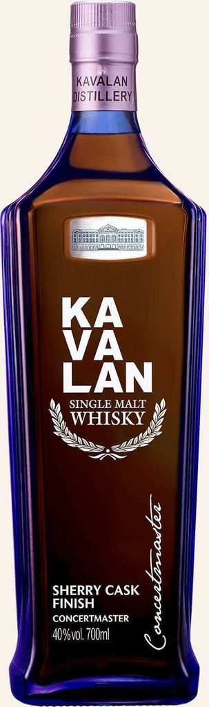 Kavalan Kavalan Concertmaster Sherry Cask Finish 40%vol Produktbild 